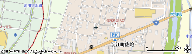 鳥取県米子市淀江町佐陀1951周辺の地図