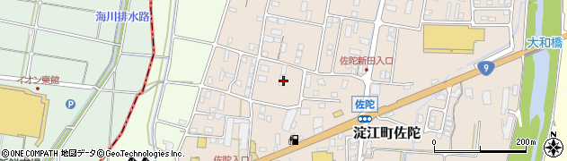 鳥取県米子市淀江町佐陀1955周辺の地図