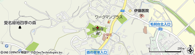 神奈川県厚木市愛名153周辺の地図