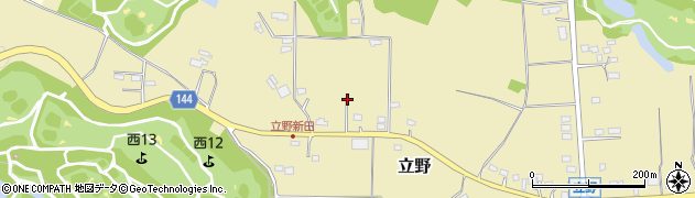千葉県市原市立野周辺の地図