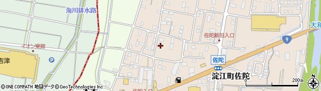鳥取県米子市淀江町佐陀1961周辺の地図