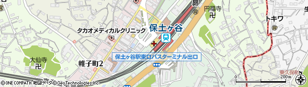 富士ガーデン　シァル保土ヶ谷店周辺の地図