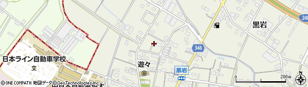 岐阜県加茂郡坂祝町黒岩595周辺の地図
