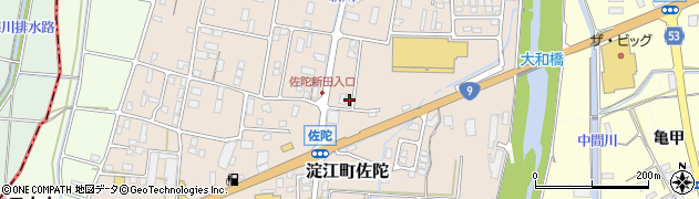 鳥取県米子市淀江町佐陀956周辺の地図