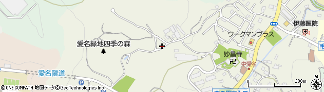 神奈川県厚木市愛名251周辺の地図