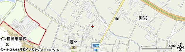 岐阜県加茂郡坂祝町黒岩619周辺の地図