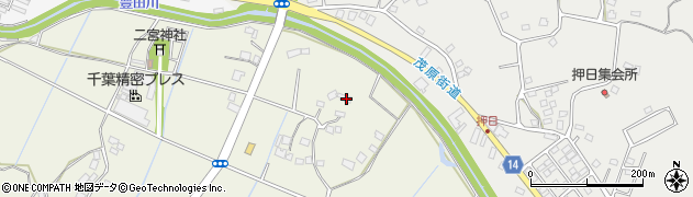 千葉県茂原市山崎764周辺の地図