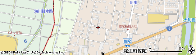 鳥取県米子市淀江町佐陀1956周辺の地図