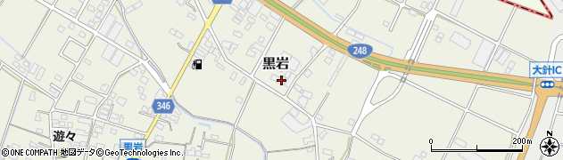 岐阜県加茂郡坂祝町黒岩1498周辺の地図