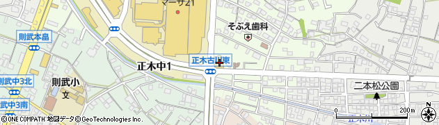 ＡＯＫＩ岐阜正木店周辺の地図