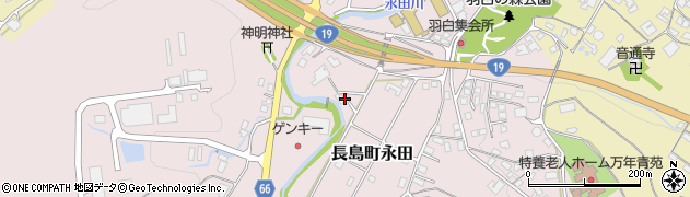 岐阜県恵那市長島町永田420周辺の地図