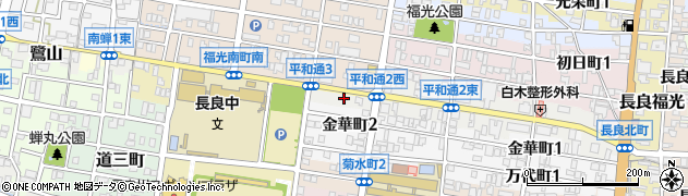 岐阜県岐阜市平和通3丁目周辺の地図