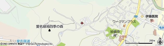 神奈川県厚木市愛名184周辺の地図