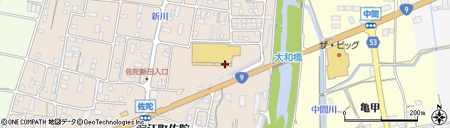 鳥取県米子市淀江町佐陀977周辺の地図