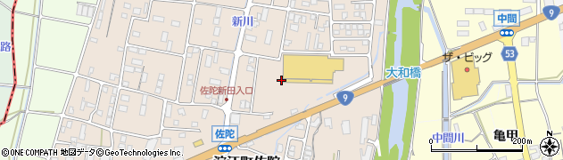 鳥取県米子市淀江町佐陀971周辺の地図