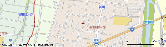 鳥取県米子市淀江町佐陀2010周辺の地図