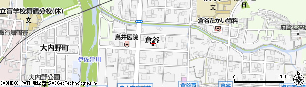 京都府舞鶴市倉谷1667周辺の地図