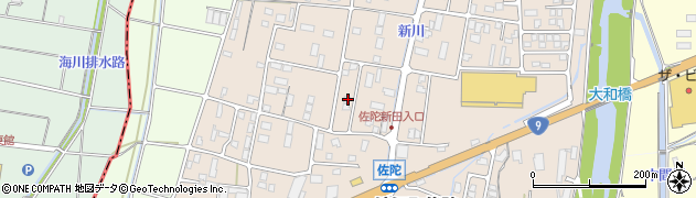 鳥取県米子市淀江町佐陀2018周辺の地図