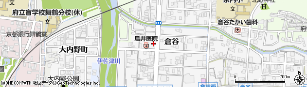 京都府舞鶴市倉谷1672周辺の地図