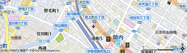 神奈川中小企業センター内郵便局 ＡＴＭ周辺の地図