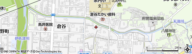 京都府舞鶴市倉谷周辺の地図