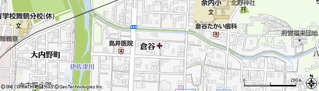 京都府舞鶴市倉谷1664周辺の地図
