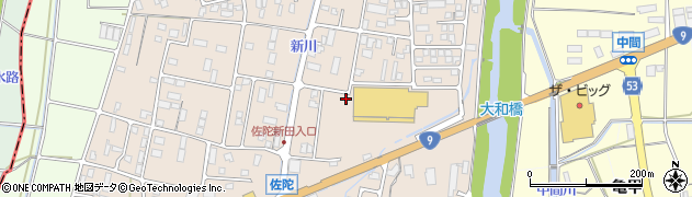 鳥取県米子市淀江町佐陀967周辺の地図