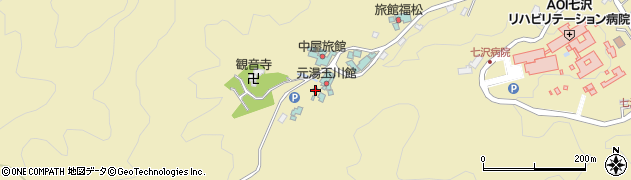 神奈川県厚木市七沢2776周辺の地図