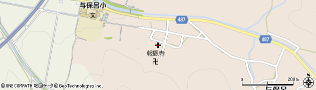 京都府舞鶴市与保呂104周辺の地図