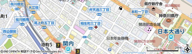 スルガ銀行横浜東口支店周辺の地図
