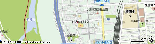 報知新聞　海老名西部サービスセンター周辺の地図