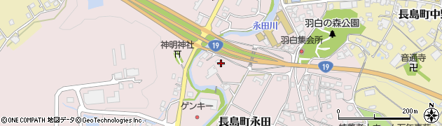 岐阜県恵那市長島町永田434周辺の地図