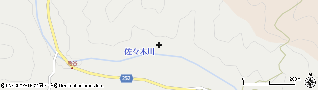 佐々木川周辺の地図