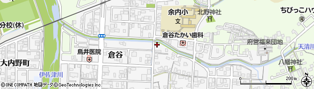 京都府舞鶴市倉谷1619周辺の地図