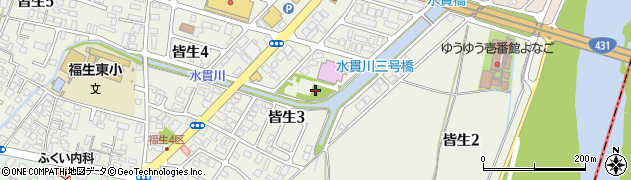 福生東公園周辺の地図