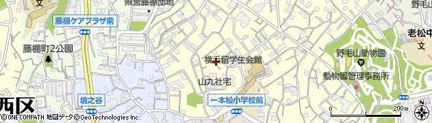 神奈川県横浜市西区西戸部町2丁目207周辺の地図