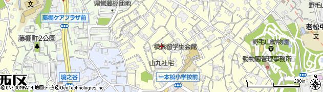神奈川県横浜市西区西戸部町2丁目207-6周辺の地図