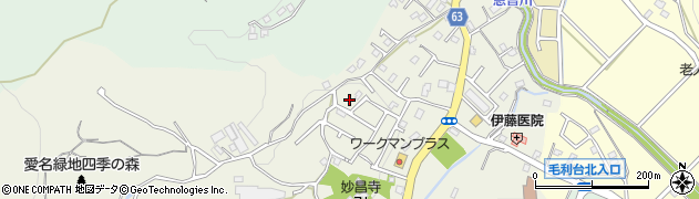 神奈川県厚木市愛名124周辺の地図
