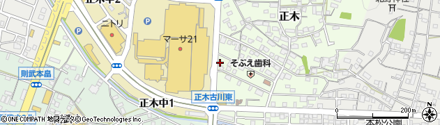 加納屋 正木店周辺の地図