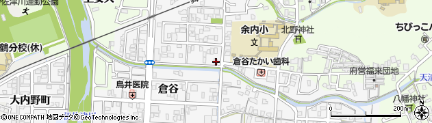 京都府舞鶴市倉谷1707周辺の地図