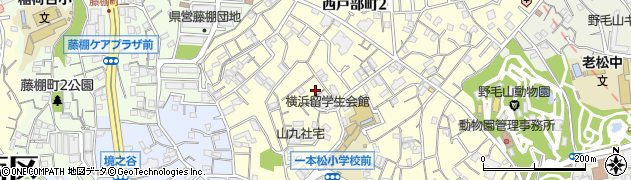 神奈川県横浜市西区西戸部町2丁目207-21周辺の地図