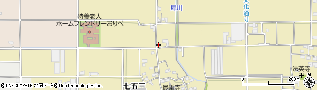 岐阜県本巣市七五三135周辺の地図