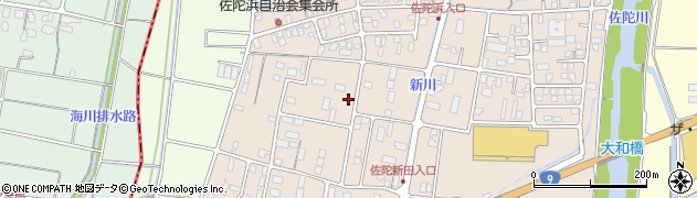 鳥取県米子市淀江町佐陀1992周辺の地図