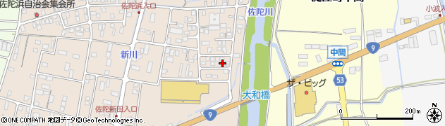 鳥取県米子市淀江町佐陀982-15周辺の地図