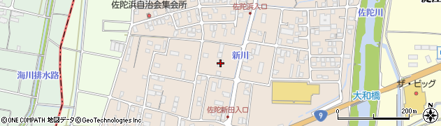 鳥取県米子市淀江町佐陀2024周辺の地図