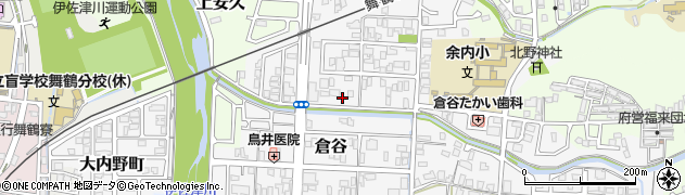 京都府舞鶴市倉谷1717周辺の地図