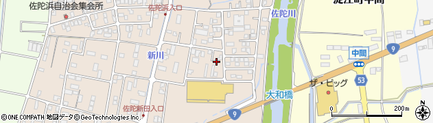 鳥取県米子市淀江町佐陀2068-2周辺の地図
