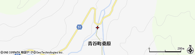鳥取県鳥取市青谷町桑原周辺の地図