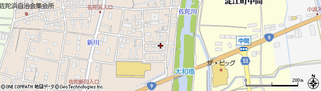 鳥取県米子市淀江町佐陀982-23周辺の地図