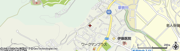 神奈川県厚木市愛名108周辺の地図